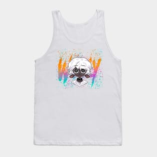 amanda the adventurer wolly Tank Top